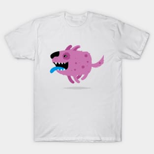 Funny purple dog T-Shirt